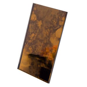 6mm Antique Mirror ref: Cuprum on Bronze finish sample