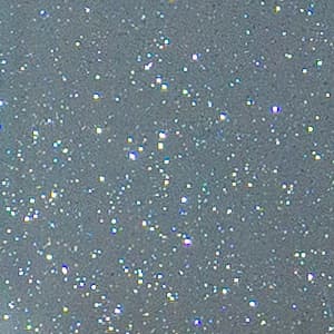 Silver (shimmer) finish sample