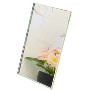 6mm Silver Antique Mirror (Regular) finish sample