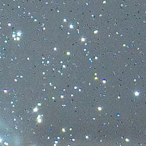 Silver (medium glitter) finish sample
