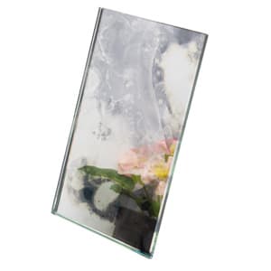6mm Antique Mirror ref: Nebula on Grey finish sample