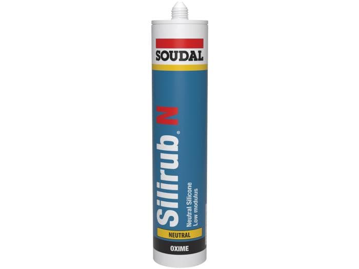 Soudal silirub N low modulus silicone (Clear)