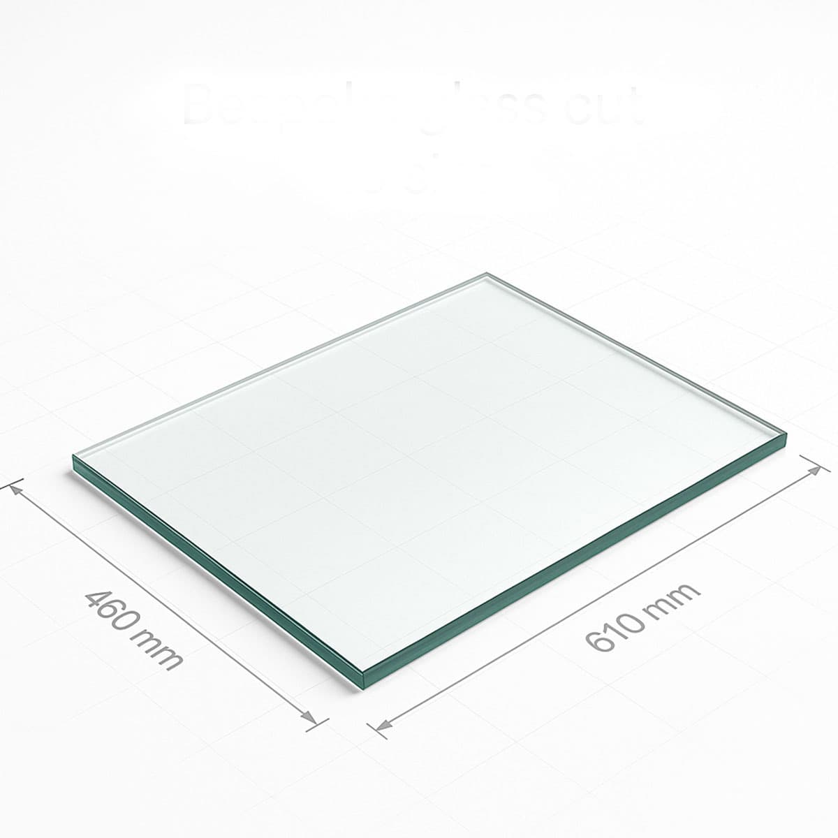 Bespoke cut to size glass toughened glass - Premium Cut to size glass products by Glass Outlet