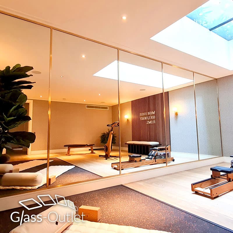 LuxoBar Gym Mirror Installation - Premium Mirrors by Glass Outlet