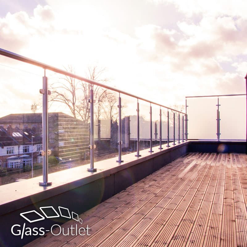 Posted Glass Balustrade Installation Tube Design - Premium Balustrades by Glass Outlet