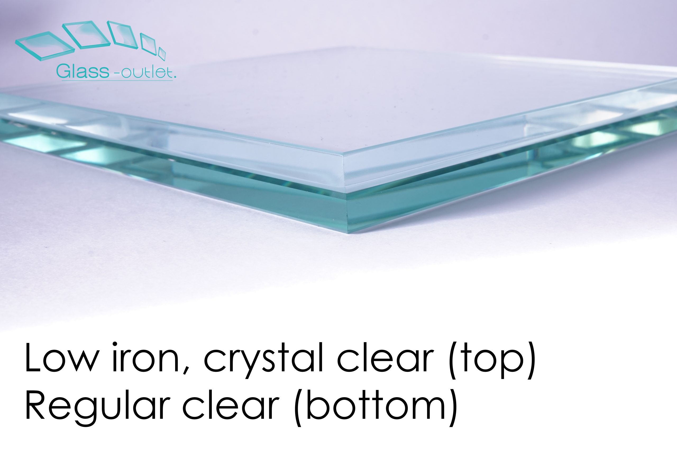 6 difference between clear glass and low iron glass
